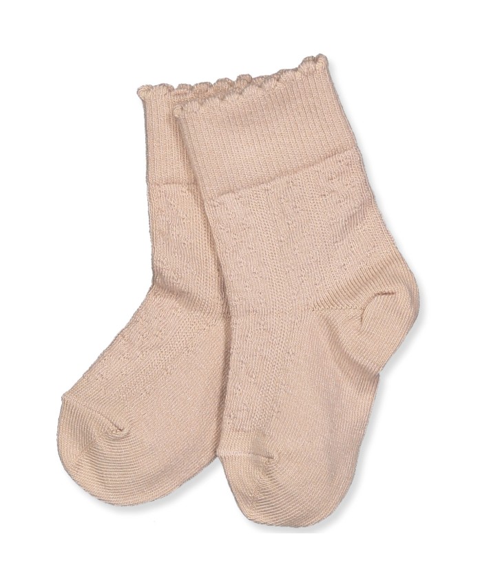 Mp.Denmark Girl Socks Wool Old Pink  97132-853